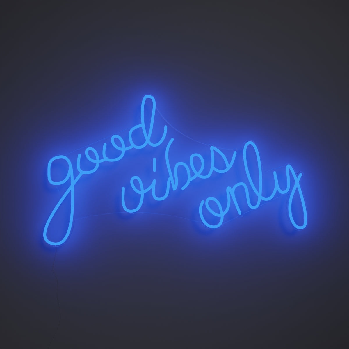 Good Vibes Only, signe en néon LED